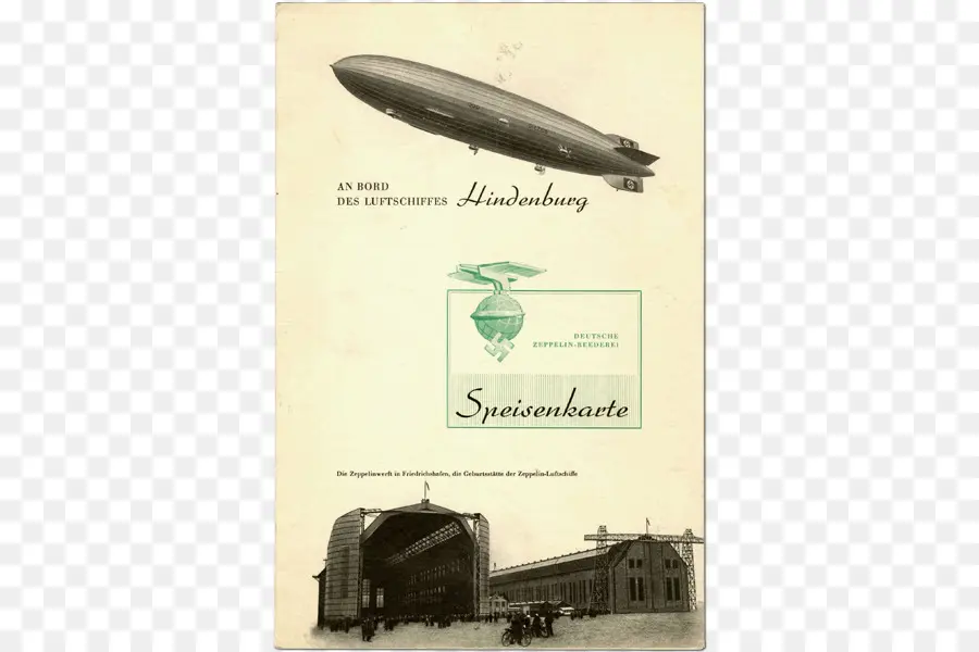 Carta De Hindenburg，Zepelín PNG