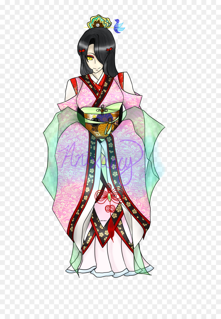 Geisha，Disfraz PNG