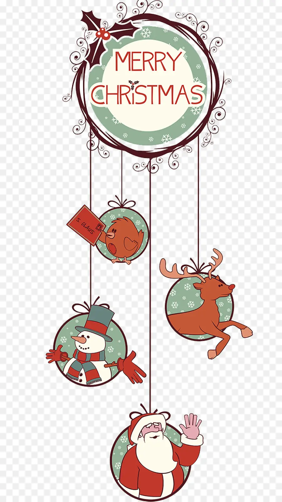 Adornos Navideños，Papá Noel PNG