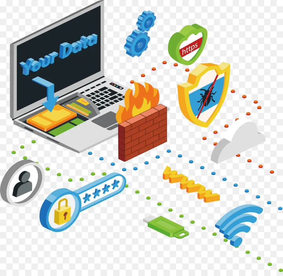 Firewall，La Seguridad En Internet PNG