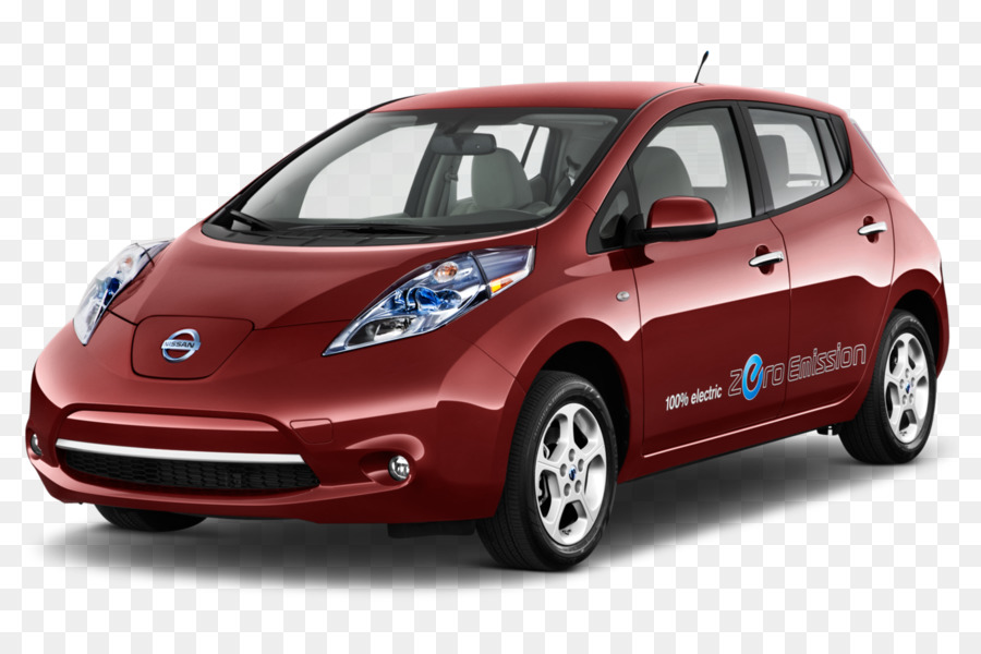 2015 Nissan Leaf，Coche PNG