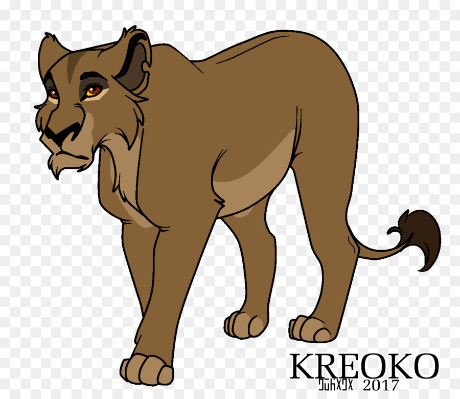 León Marrón，Dibujos Animados PNG