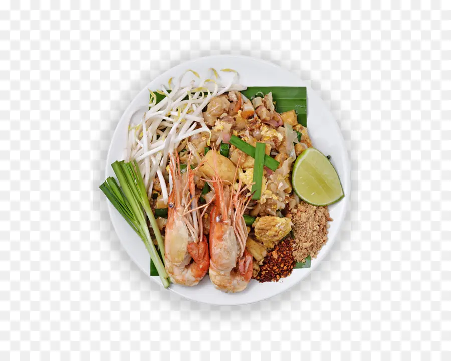 Pad Tailandés，Fideos PNG