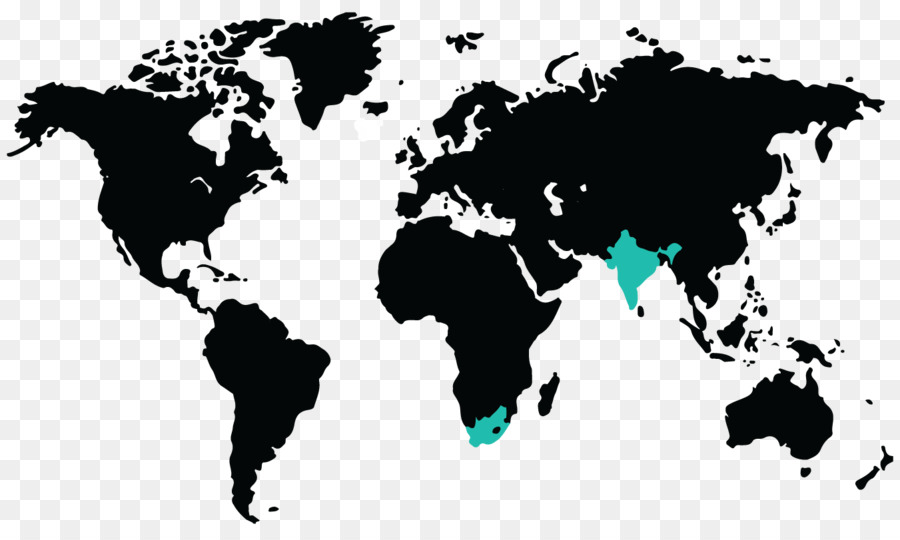 Mapa Mundial，Continentes PNG