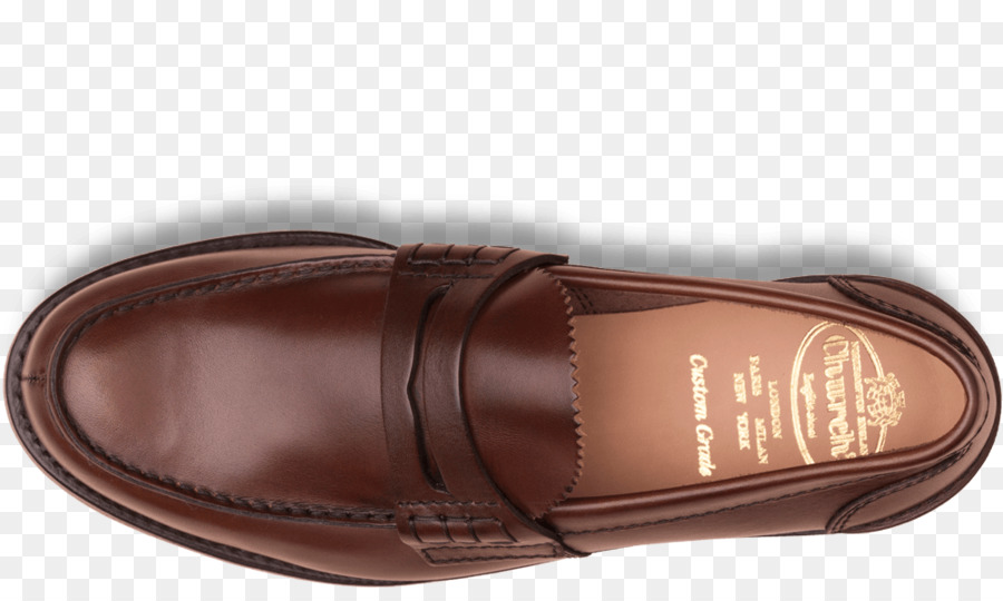 Slipon Zapato，De Cuero PNG