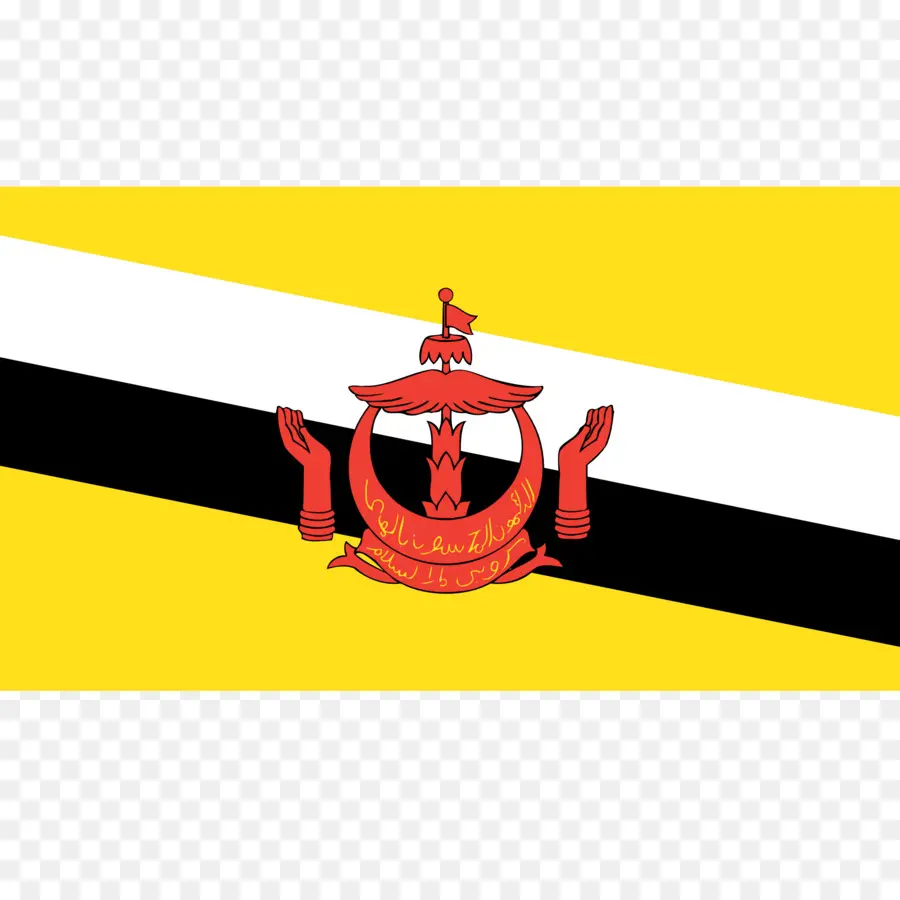 Bandera De Brunei，Brunei PNG