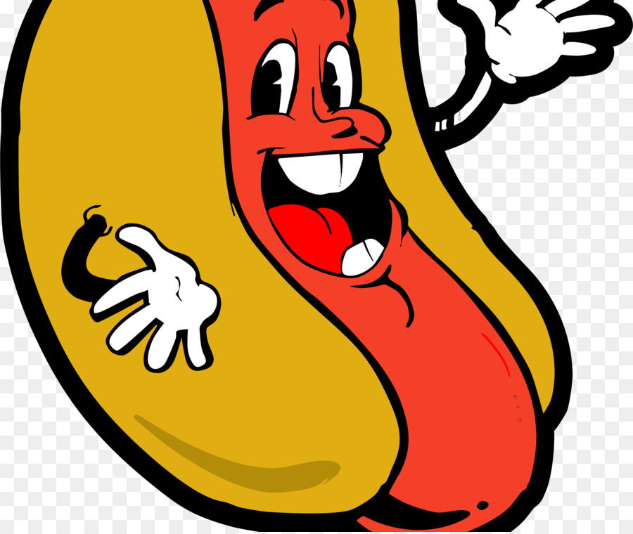 Hot Dog，Bocadillo PNG