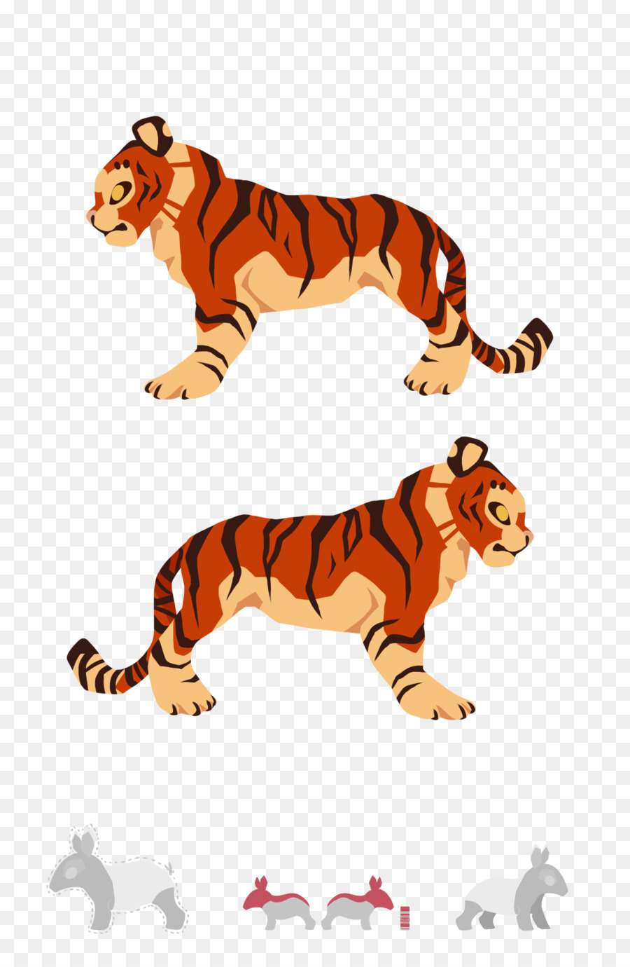 Tigre，Gato PNG