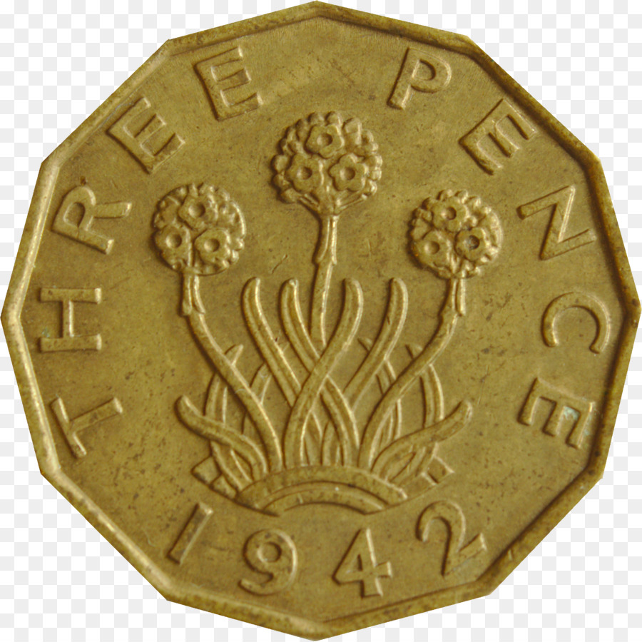 Moneda，Threepence PNG
