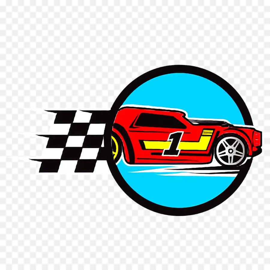 Coche De Carreras，Rojo PNG