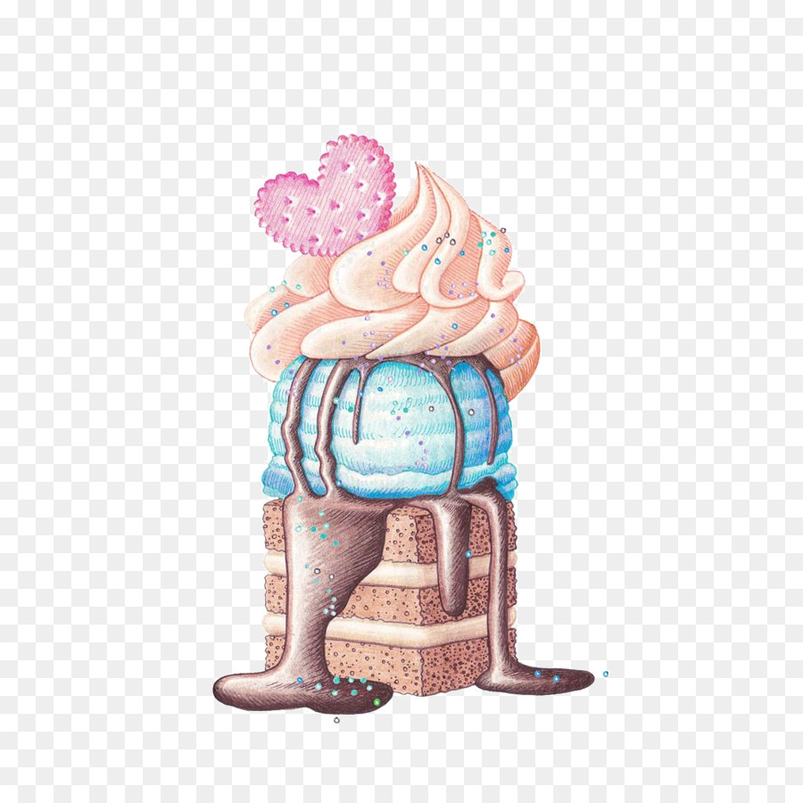 Helado，Cupcake PNG