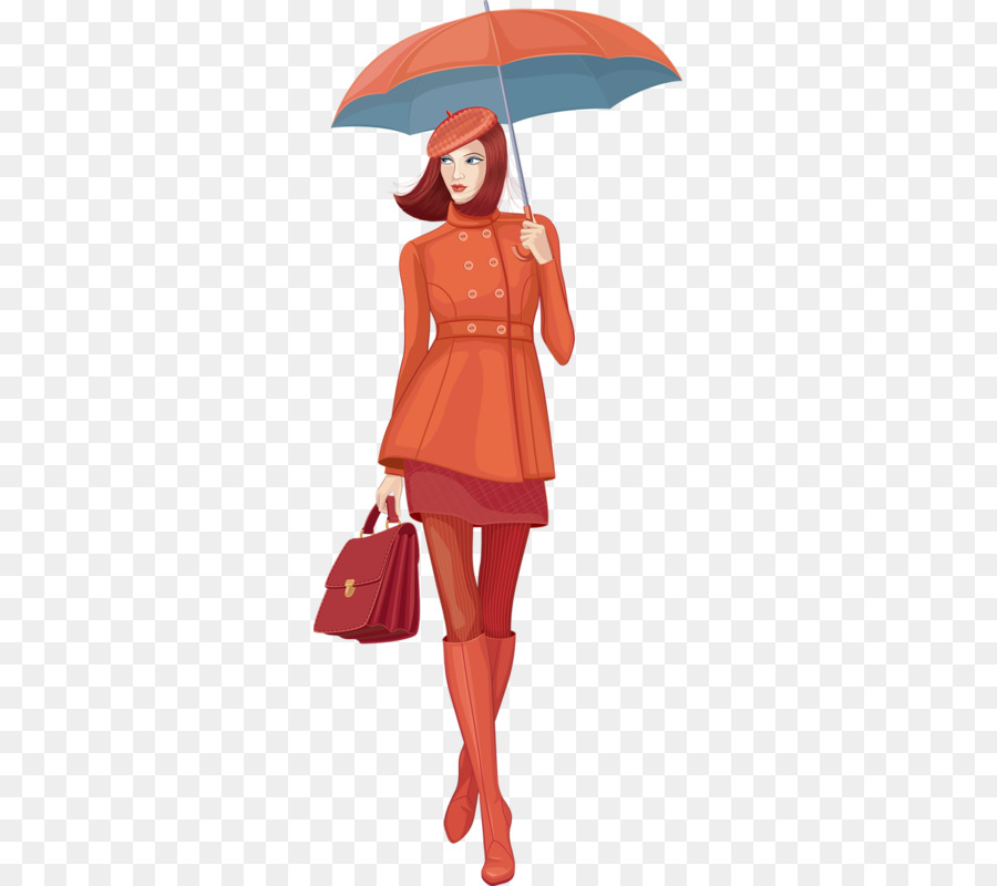 Paraguas，Mujer PNG