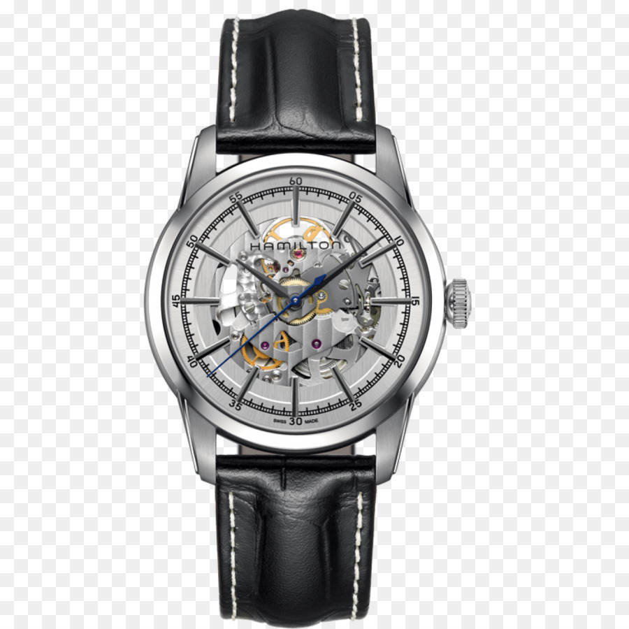 Hamilton Watch Company，Reloj De Esqueleto PNG