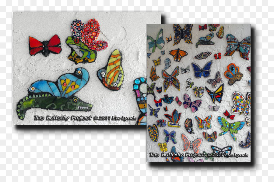 Mariposa，Mosaico PNG