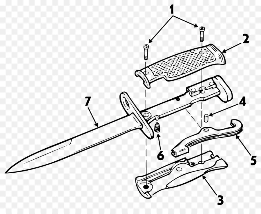 Diagrama De Cuchillo，Cuchilla PNG