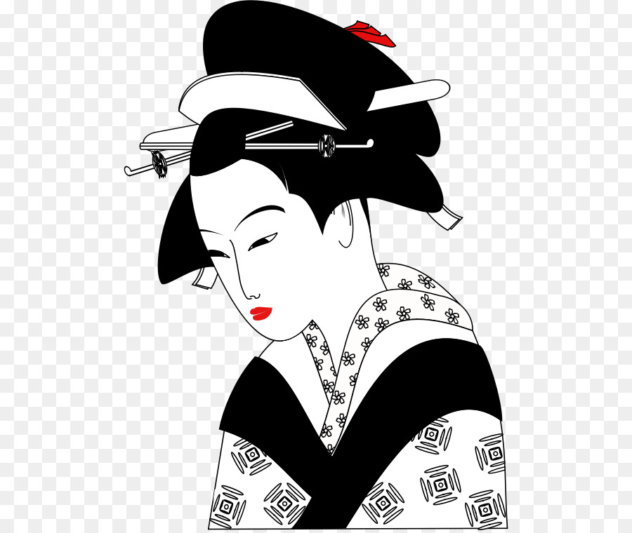 Geisha，Japonés PNG