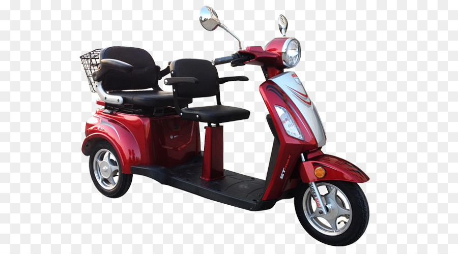 Vespa Roja，Tres Ruedas PNG