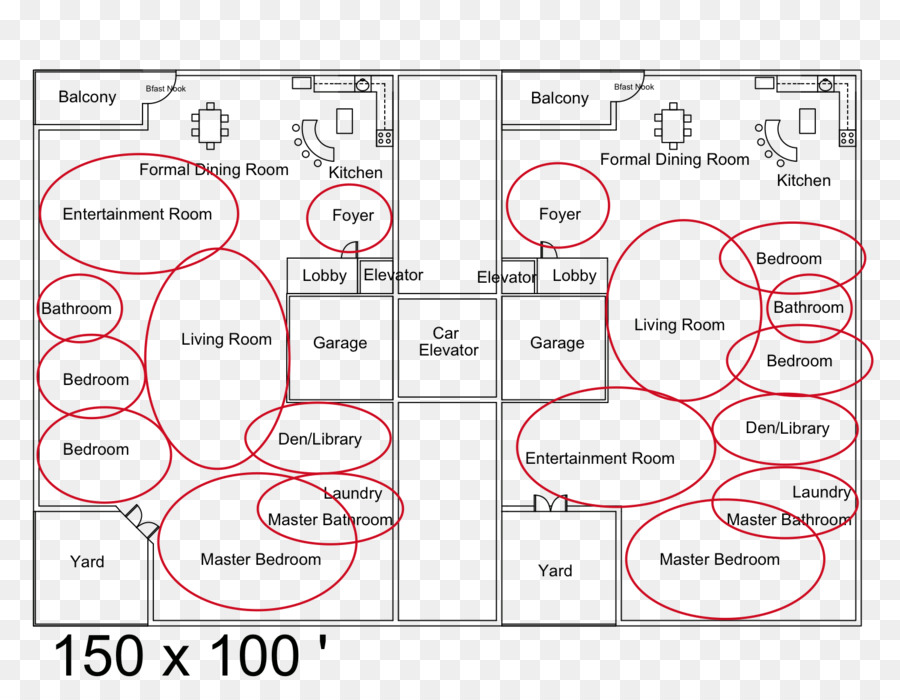 Diagrama De，Plan De Piso PNG