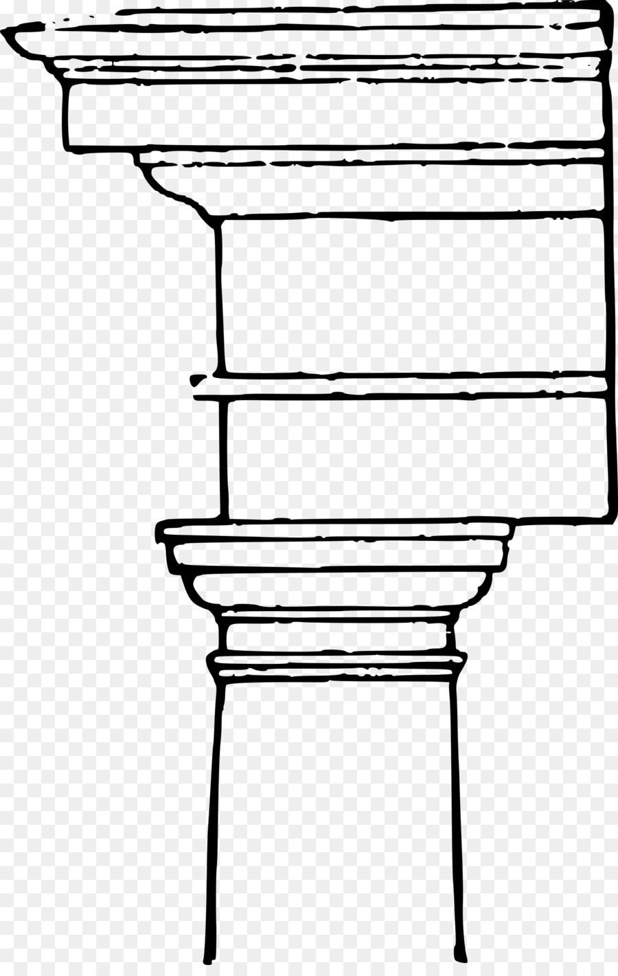 Columna Arquitectónica，Dibujo PNG