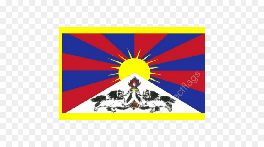 El Tíbet，Bandera Del Tibet PNG