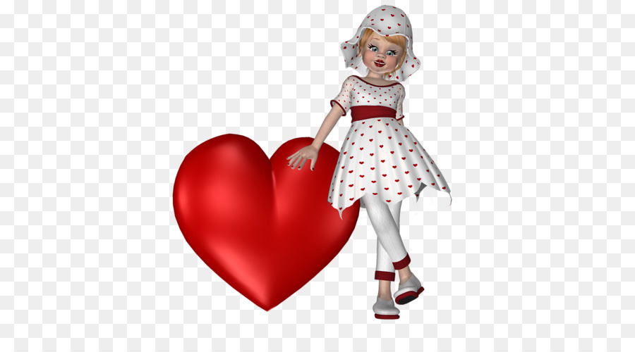 El Día De San Valentín，Muñeca PNG