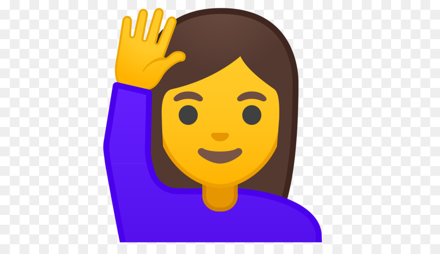 Emoji Saludando，Mano PNG