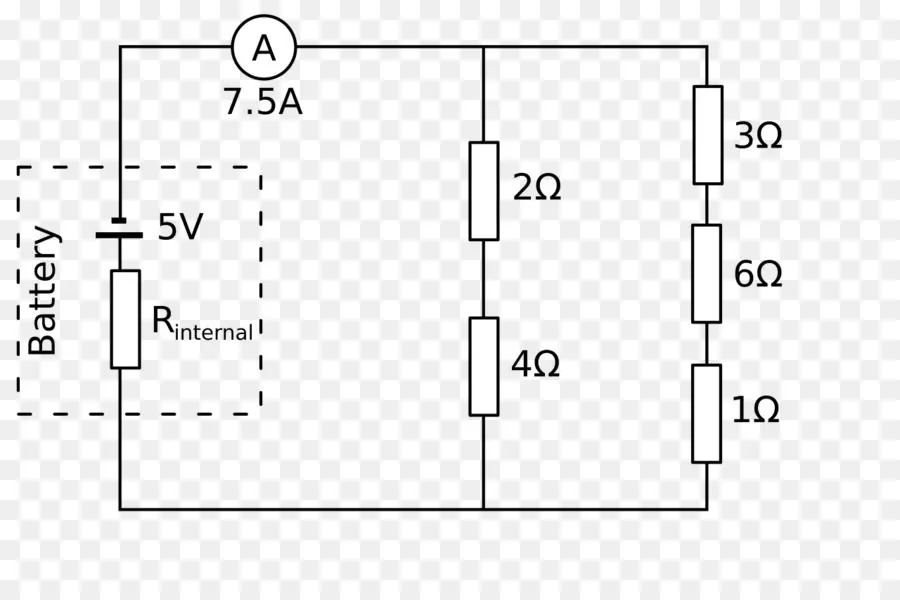 Diagrama De Circuito，Electricidad PNG