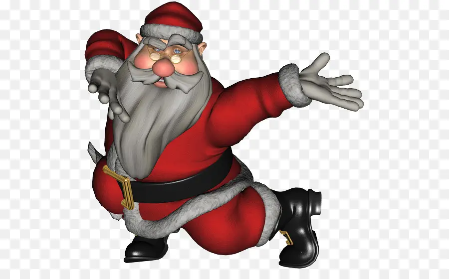 Santa Claus，La Danza PNG