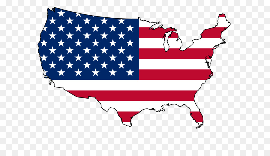 Bandera De Estados Unidos，Mapa PNG