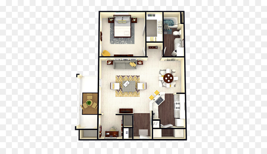 Plan De Piso，Apartamento PNG