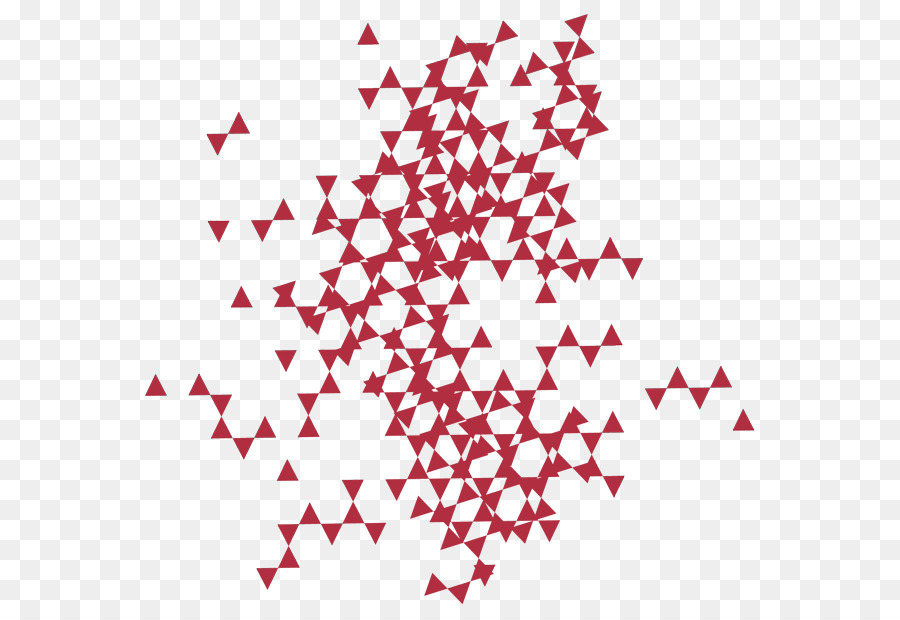 Triangulos，Rojo PNG