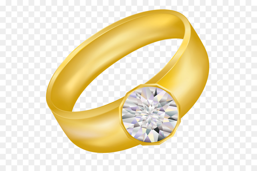 Anillo De Oro，Diamante PNG