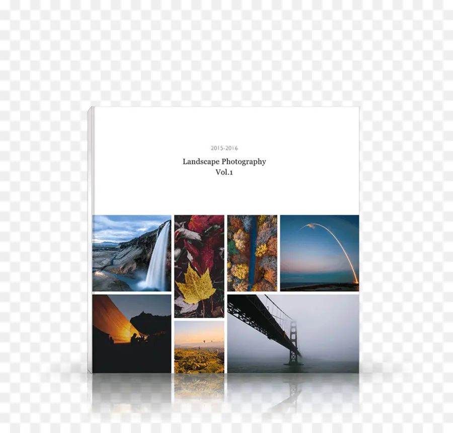 Libro De Fotografía De Paisajes，Fotografía PNG