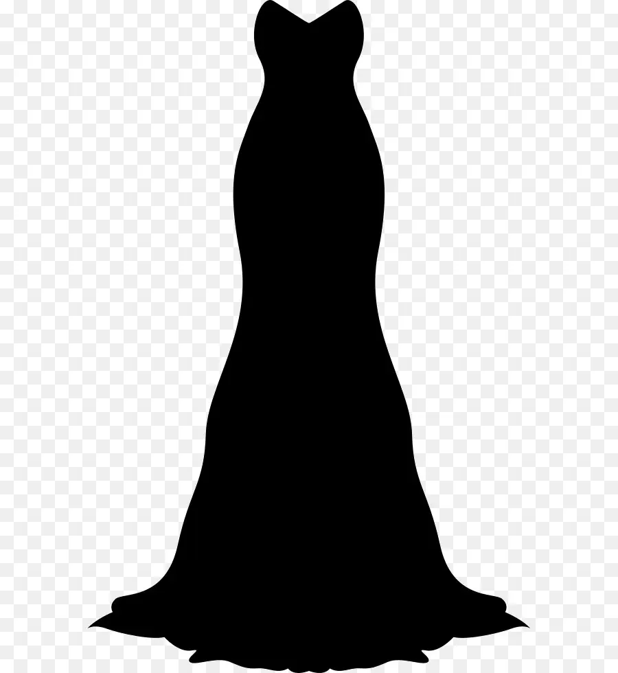 Vestido，Silueta PNG