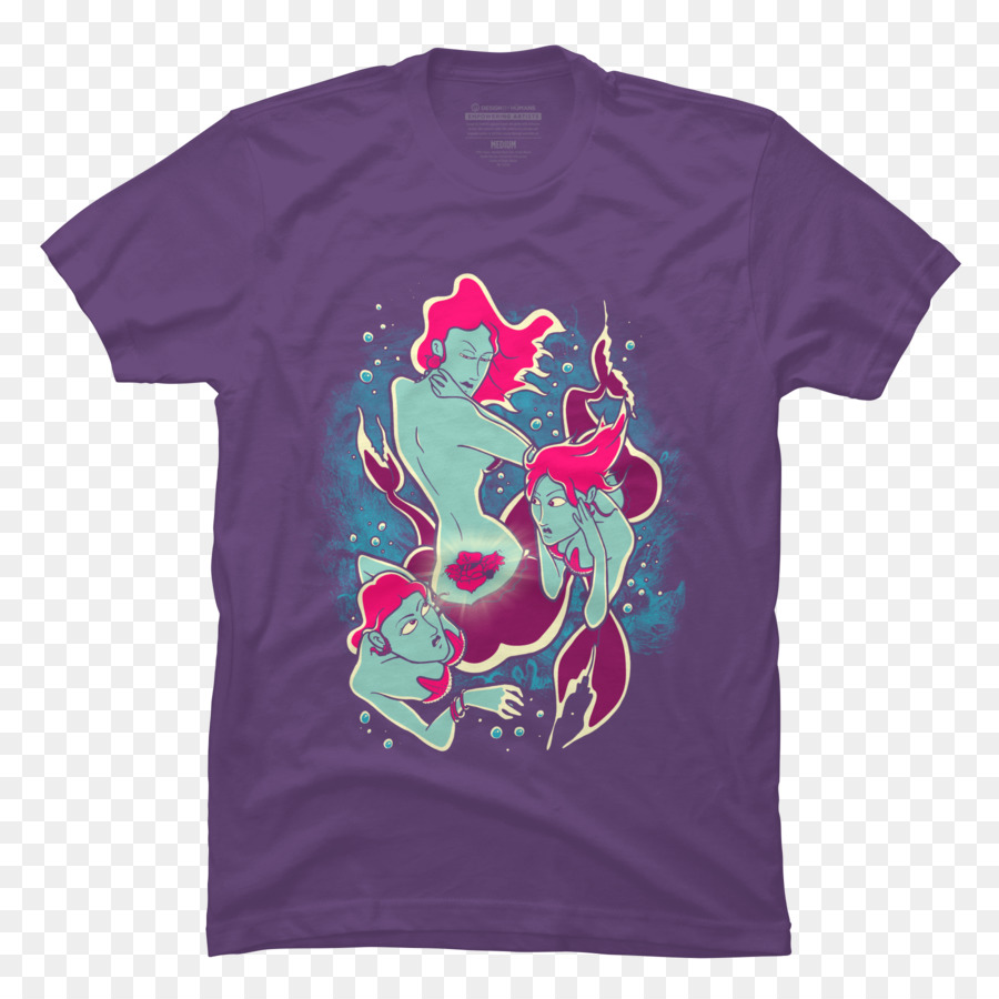 Camiseta，Sirena PNG