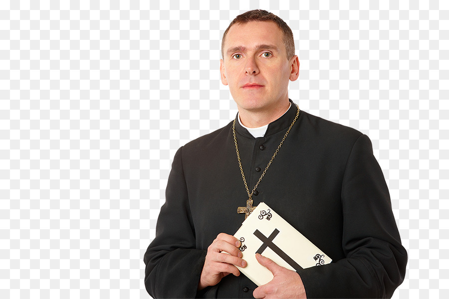 Sacerdote Sosteniendo Una Biblia，Sacerdote PNG