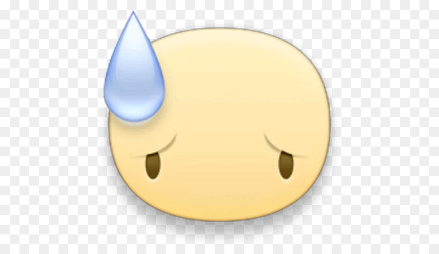 Emoji De Sudor，Rostro PNG