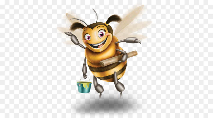 Abeja，Miel PNG