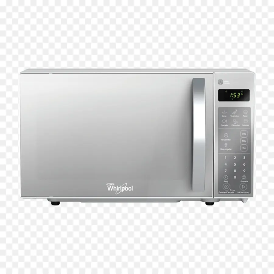 Microondas Plateado，Cocina PNG