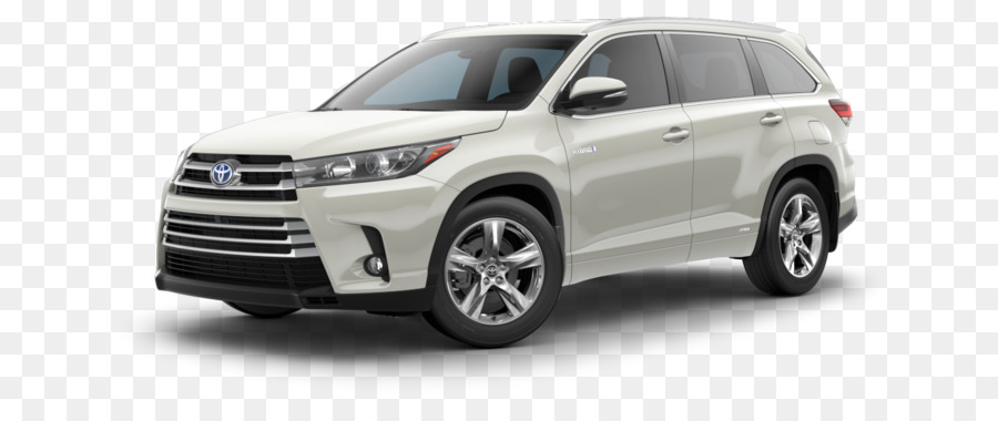 Toyota，Toyota Highlander Hybrid Xle 2018 PNG