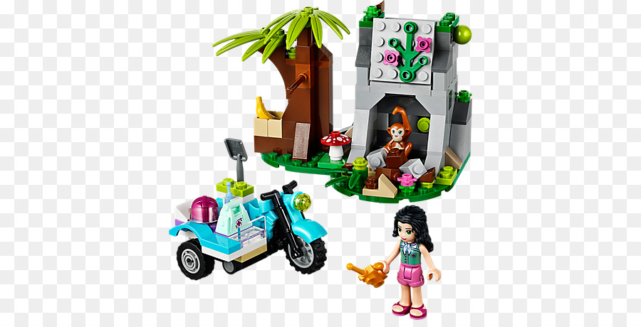 Lego Friends，41032 Lego Amigos De Primeros Auxilios De La Selva Bicicleta PNG