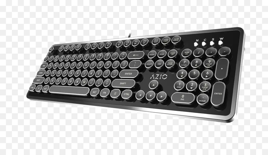 Azio Mk Retro Mecánico De Teclado，Teclado De La Computadora PNG