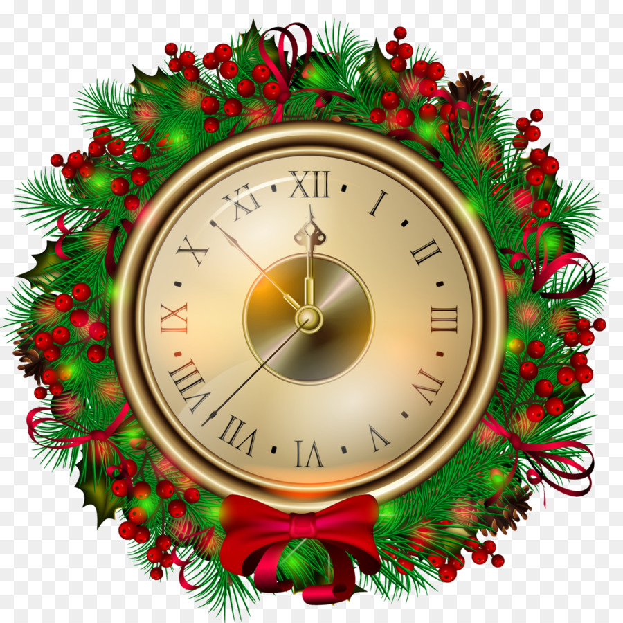Reloj，La Navidad PNG