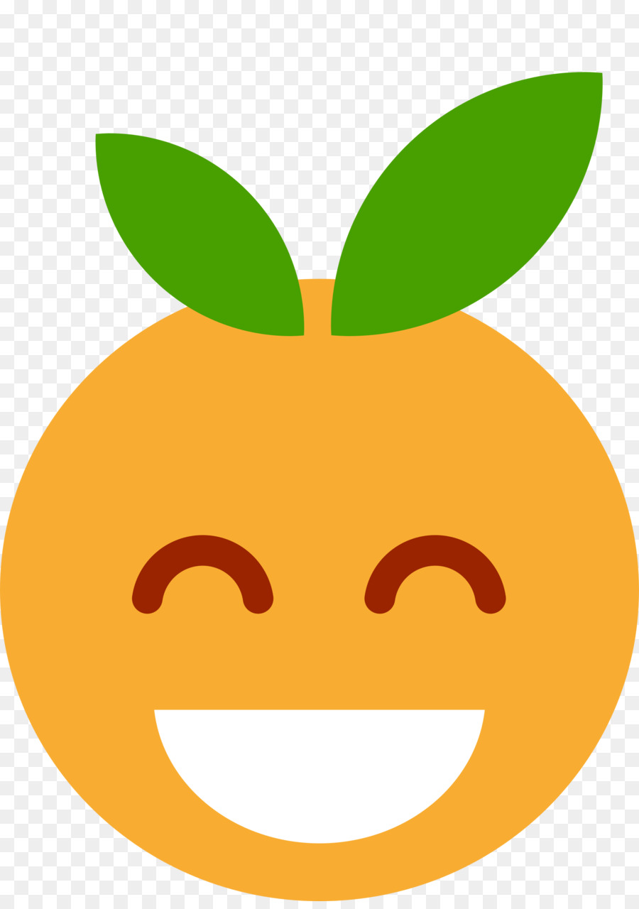 Emoji Naranja，Fruta PNG