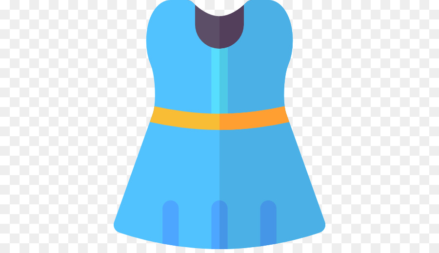 Vestido Azul，Lazo Rosa PNG