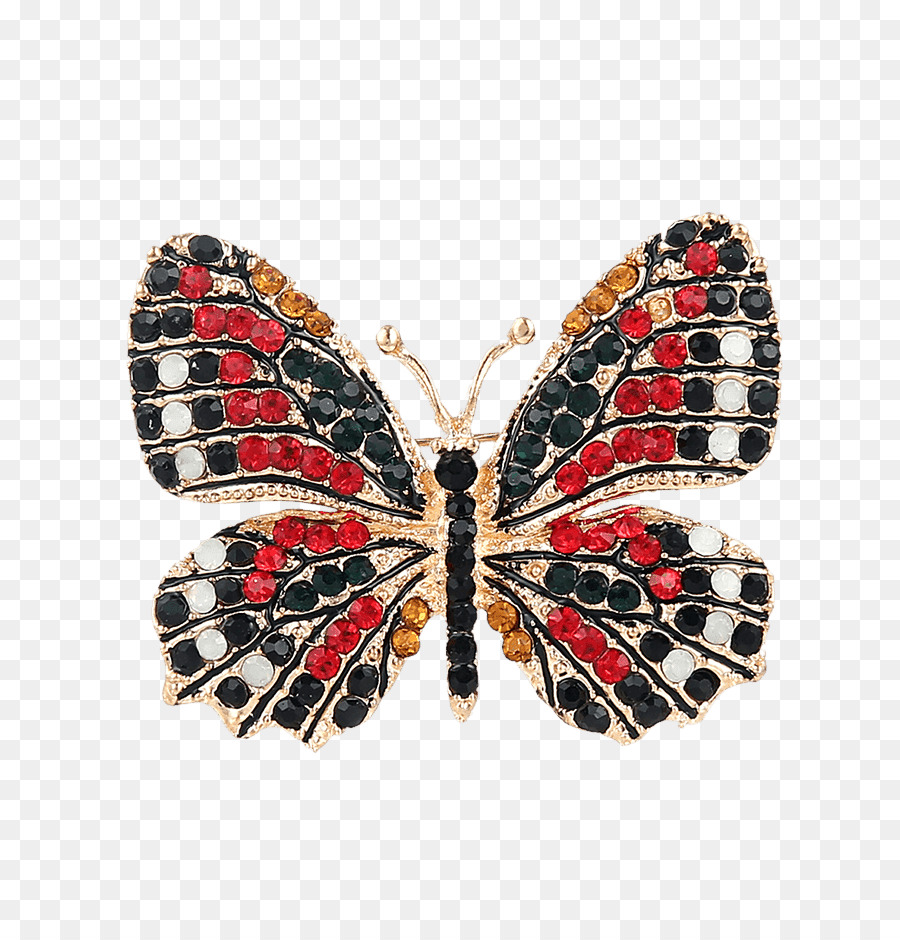 Broche，Mariposa Monarca PNG