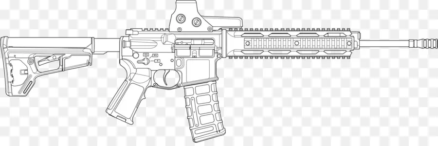 Carabina M4，Arma De Fuego PNG