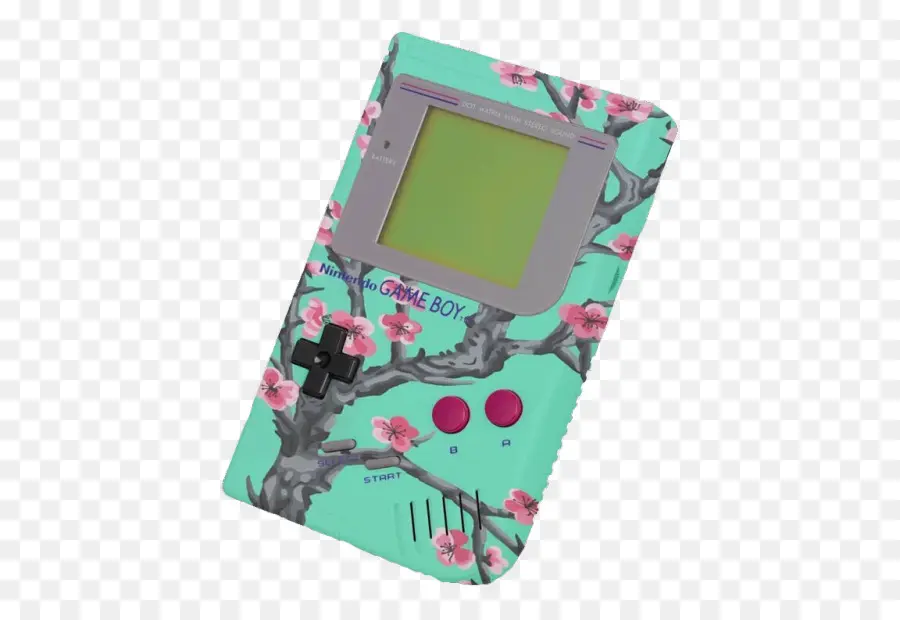 Gameboy Decorado，Retro PNG