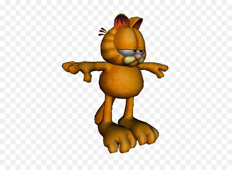 Garfield，Gato PNG