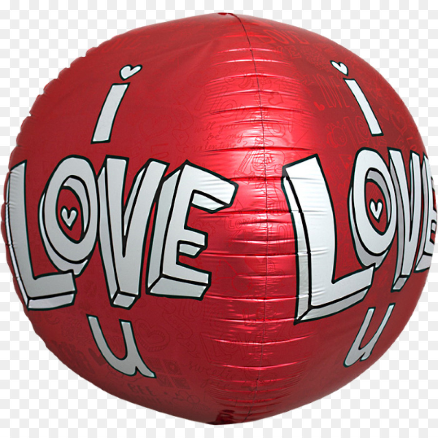 Globo De Amor，Rojo PNG